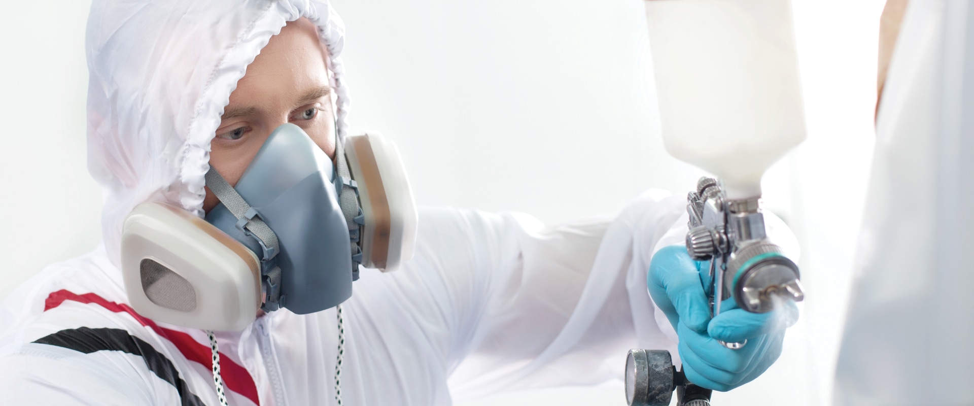 What do industrial painters paint?