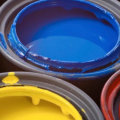 What paint is used for buildings?