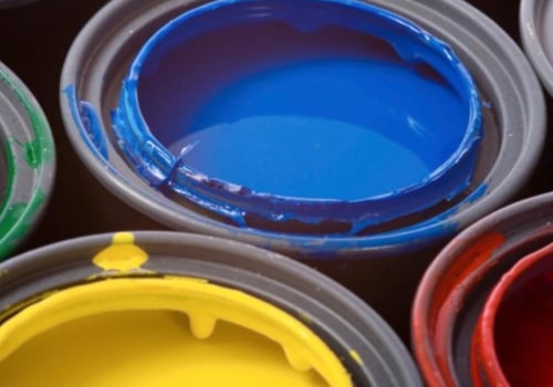 What paint is used for buildings?